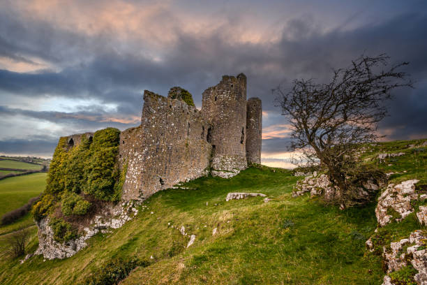istock Dramatic Sky over Roche Castle, Dundalk, County Louth, Ireland 1920349364