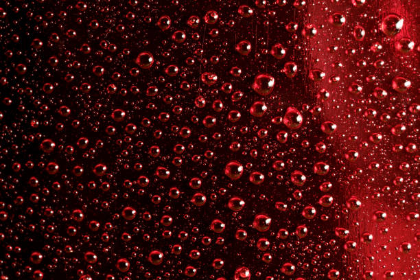 istock Abstract photography with water drops with reflections 1920408450