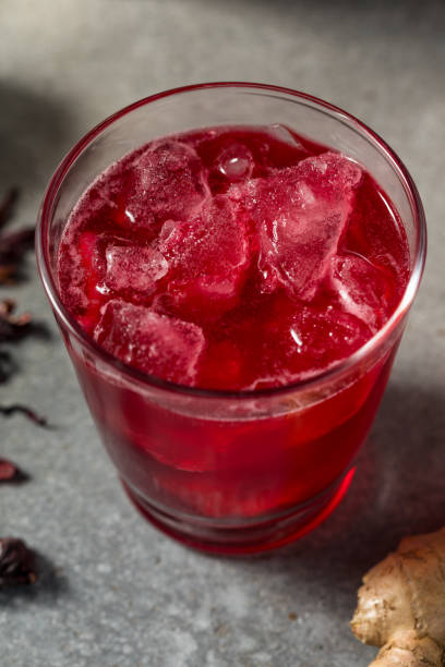 istock Boozy Cold Jamaican Hibiscus Sorrel Cocktail 1920455665
