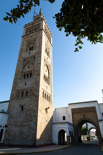 An image of the Newer Medina in Casablanca, showcasing the modern yet traditional aspects of this urban area. Blending contemporary design with classic Moroccan elements, the Newer Medina exemplifies the evolving face of Casablanca, where the past and present coexist harmoniously.