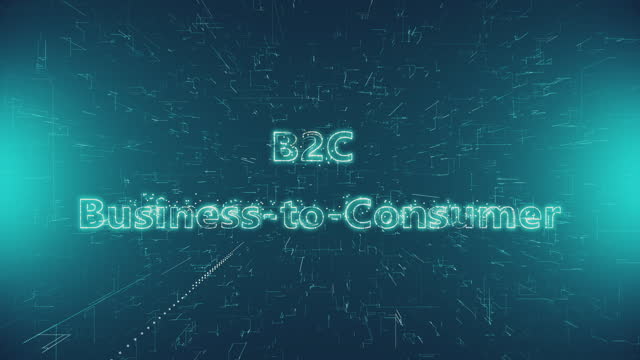 B2C, business to consumer.