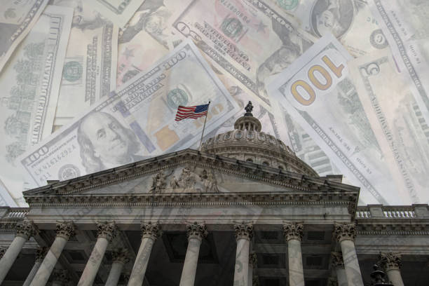 istock Department of Justice, Capitol Building 1920892534