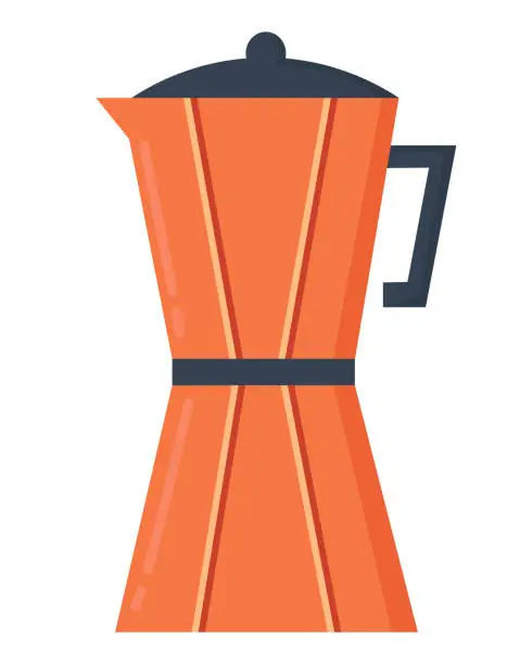 Vector illustration of Coffee-maker