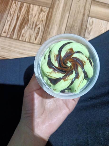 istock Green sweet ice cream 1920978672