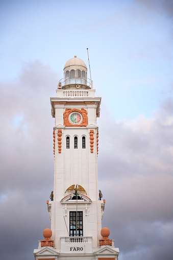 Historic building located on the Malecón of the Port of Veracruz, which was the National Palace during the government of revolutionary president Venustiano Carranza.