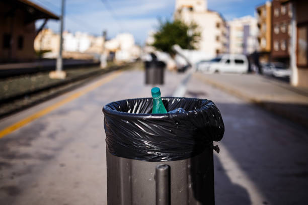 istock bottle in the station trash can 1921079673