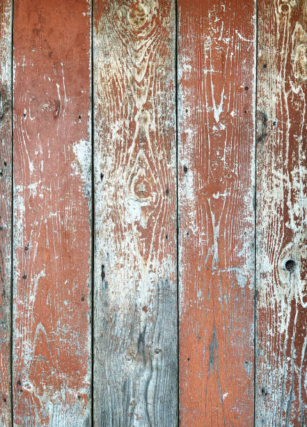 Old wooden wall with paint