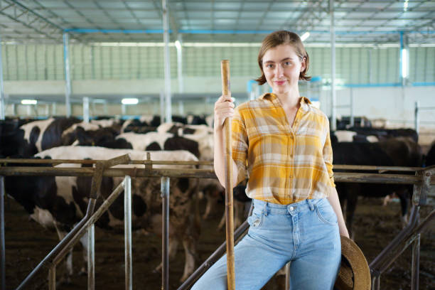 istock Livestock farmer portrait. 1921139687