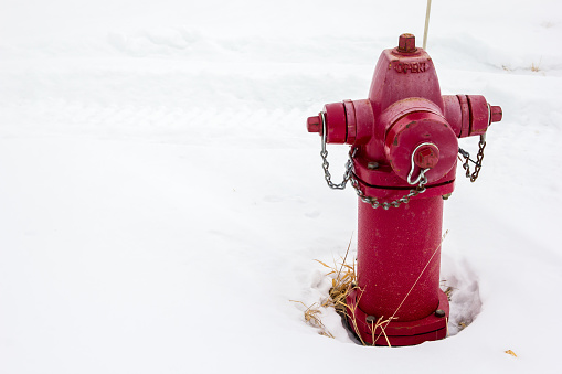 Fire Hydrant stuck in the snow