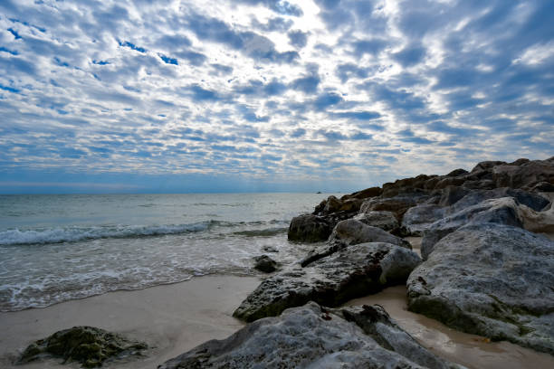 New Years Day on the Beach, Sunset, Alabama Point, Perdido Pass, Orange Beach, Alabama