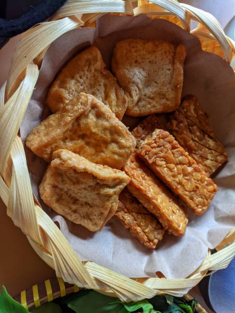 istock fried tofu and tempeh in a bamboo place 1921359985