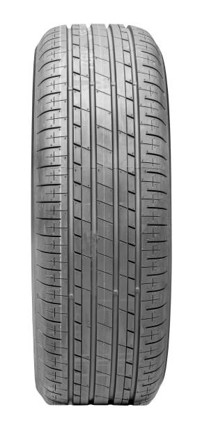 istock On road tire tread isolated on white background with clipping path 1921424237
