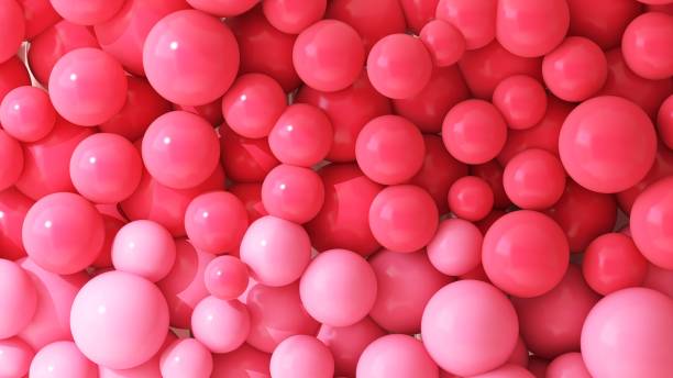 istock Various size of red and pink balloons abstract background 1921454769