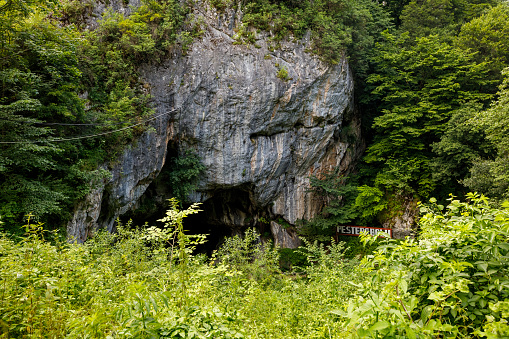 The Bolii Cave at Petrosani in Romania
