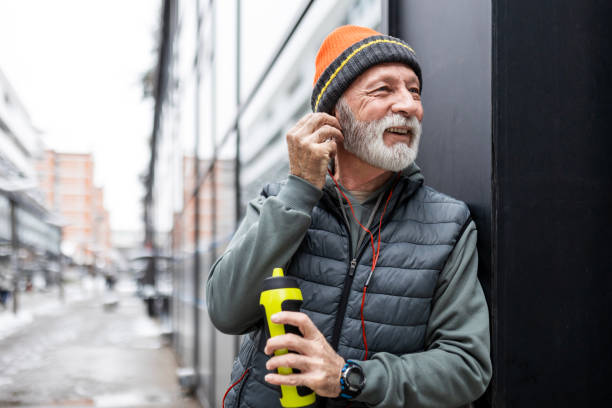 istock enior Man's Pause for Wellness in the Urban Jungle 1921744921