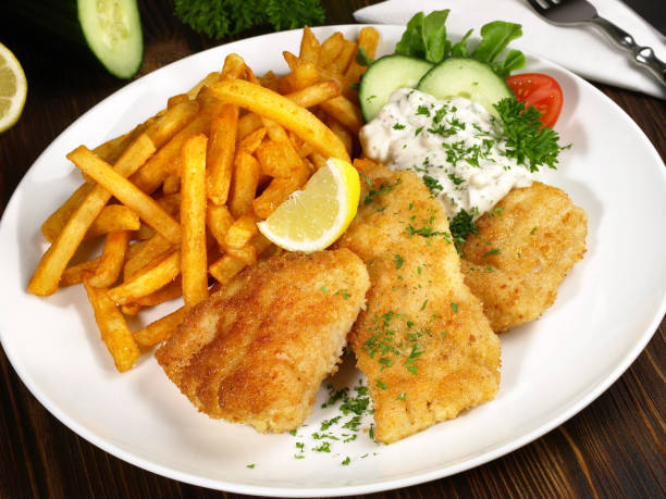 istock Fried Fish with French Fries 1921767610