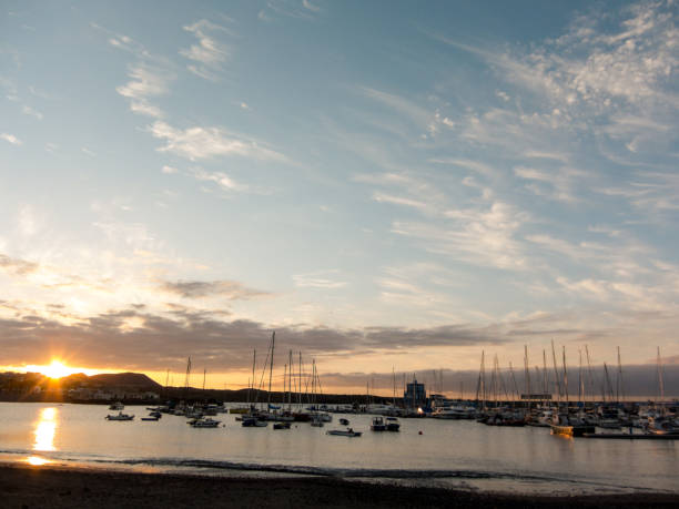 istock Sail Boat Silhouette at Sunset 1921869013