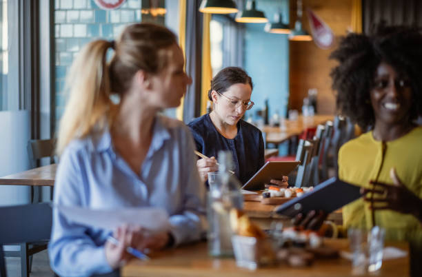 istock Businesswomen on a lunch break 1922050652