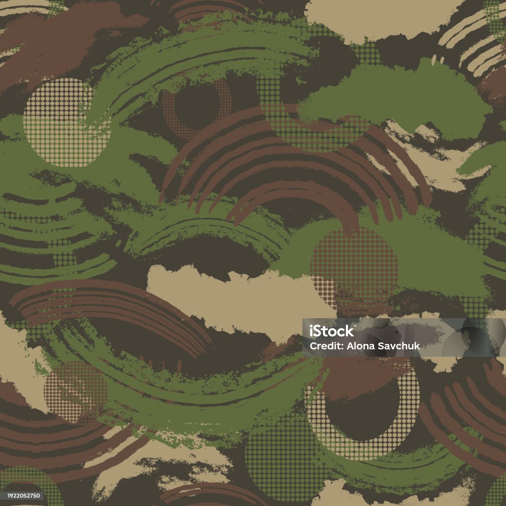 Abstract Military Rocks Abstract Background With Military Texture Stock Illustration - Download ...