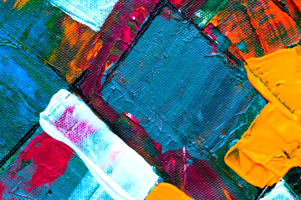 Oil painting watercolor texture background