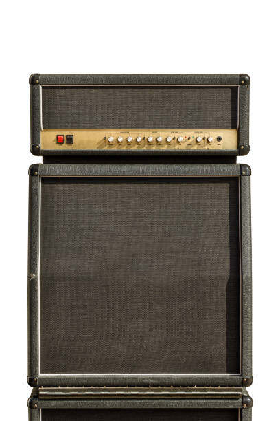 istock Big retro styled guitar amplifier speaker cabinet 1922137632