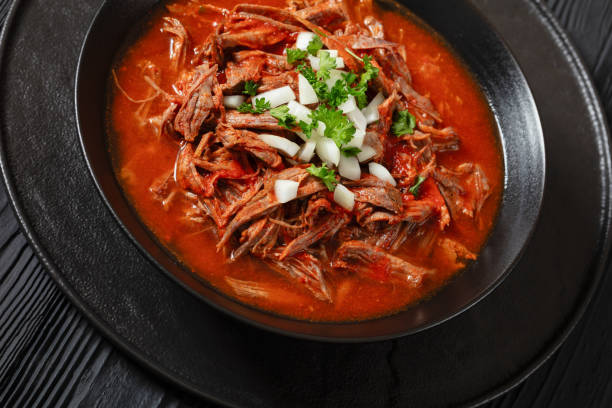 istock birria de res, mexican beef stew in pepper sauce 1922154655