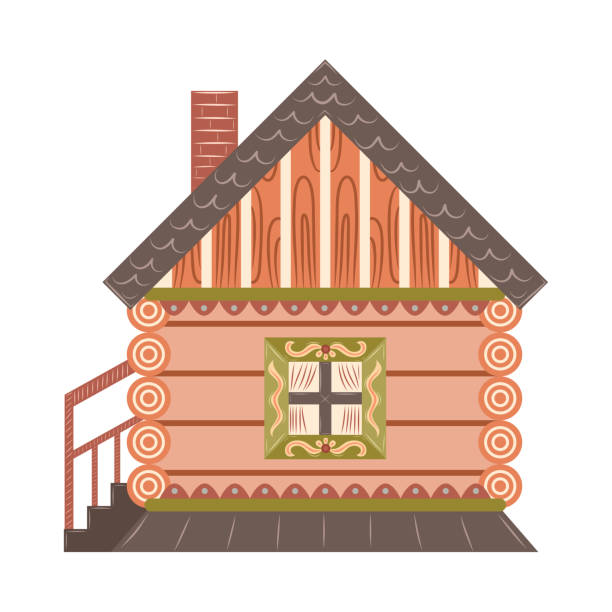 ilustrações, clipart, desenhos animados e ícones de bonito acolhedor casa de sonho decorado - fairy tale house witch candy