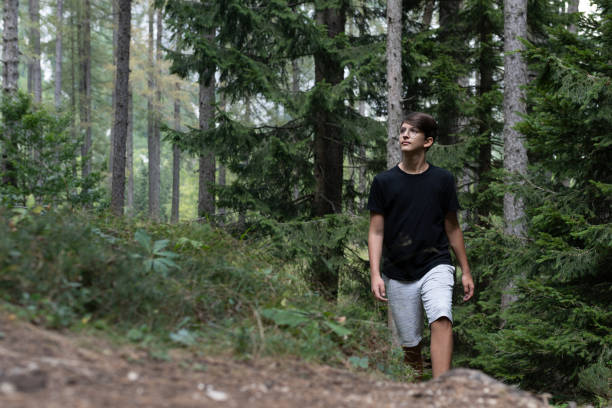 istock Tenager on a hiking trip in the mountains. 1922169352