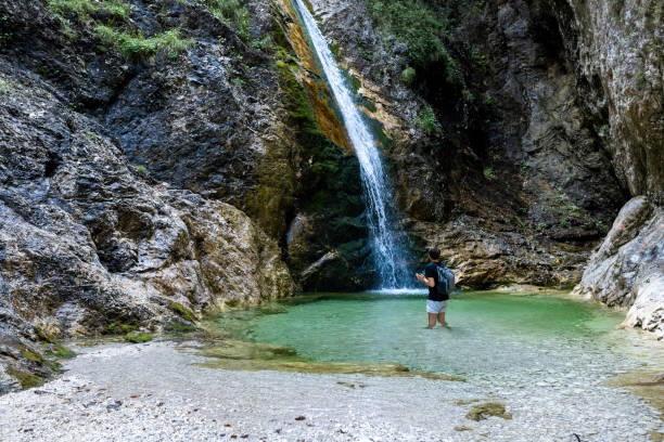 istock Tenager on a hiking trip in the mountains. 1922169356