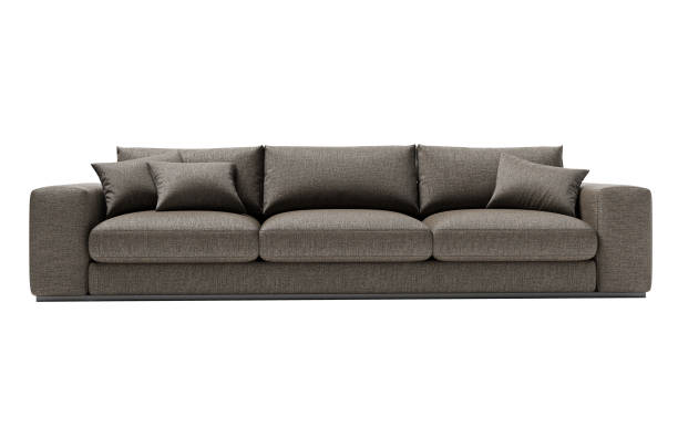istock Modern fabric corner sofa isolated on white background. Furniture Collection 1922178855