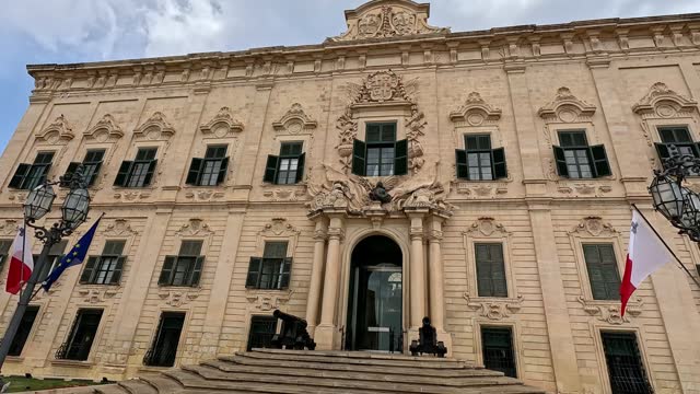 Auberge De Castille (Prime Minister's Office) In Valletta