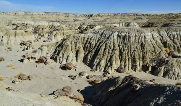 istock Weird sandstone formations created by erosion at Ah-Shi-Sle-Pah Wilderness Study Area in San Juan County near the city of Farmington, New Mexico. 1922199471