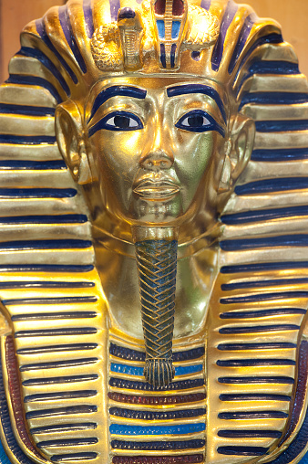 Replica of the golden Mask of Tutankhamun
