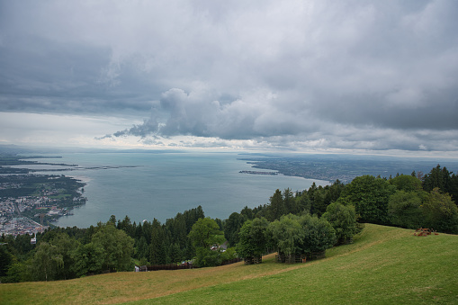 view on lake bodensee in germany