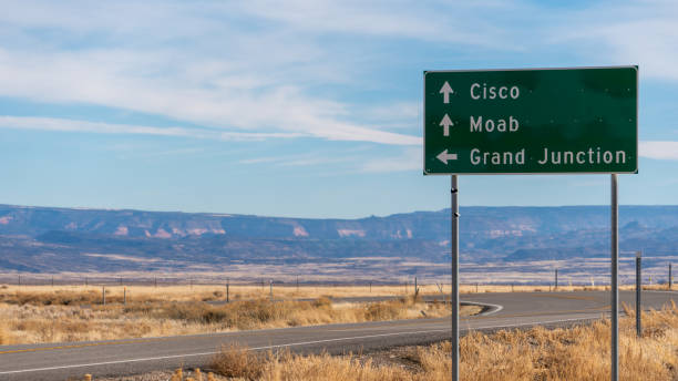 istock A road sign pointing directions to the nearest cities 1922432150