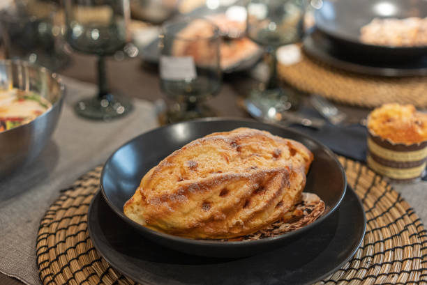 istock Fresh home-baked wheat rolls are ready for breakfast in the morning light 1922499907
