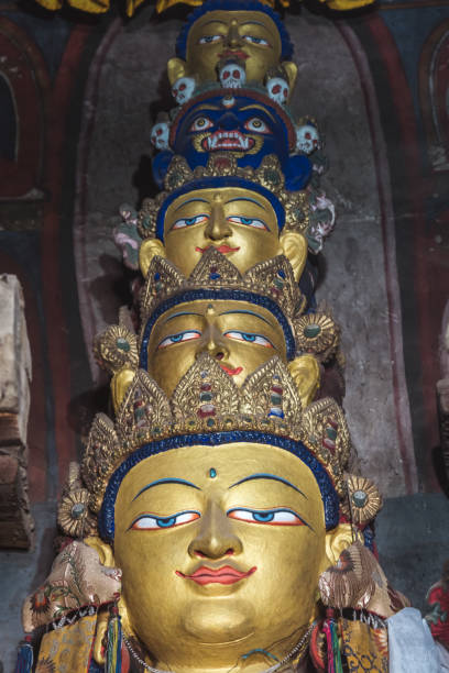 istock Avalokiteshvara statue, Vanla Monastery, Thangki, Buddhist Art, Tibetan Buddhism 1922527626