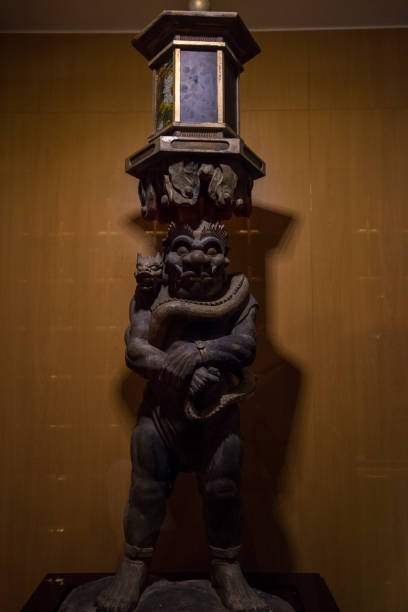 antique voodoo fetishes.