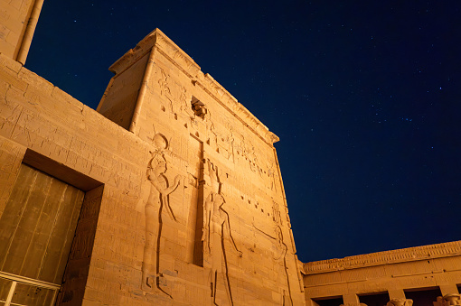 Temple of Philae in Aswan, Egypt