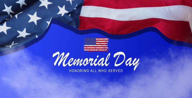 istock Memorial Day Background Design. Honoring All Who Served. Vector Illustration. 1922696397