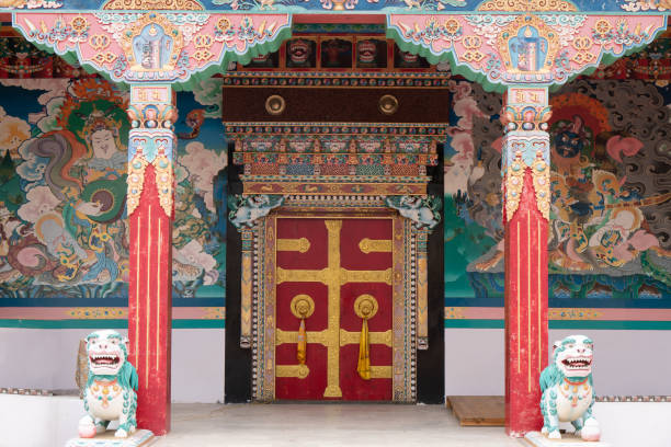 istock Tangtse Monastery, Thangkas, Buddhist Art, Tibetan Buddhism 1922755416