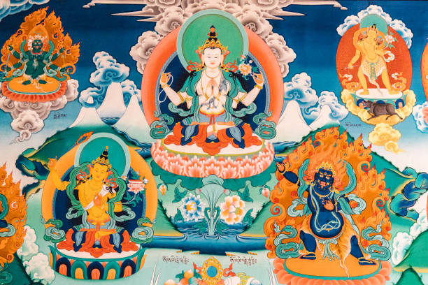 istock Buddha, Tangtse Monastery, Thangkas, Buddhist Art, Tibetan Buddhism 1922767510