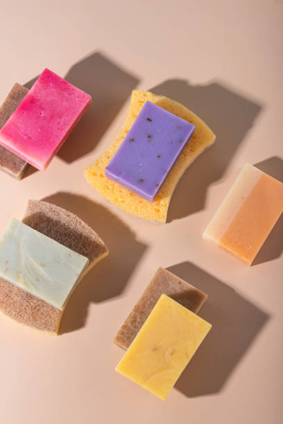 istock Eco cleaning with soap and sponges 1922795815