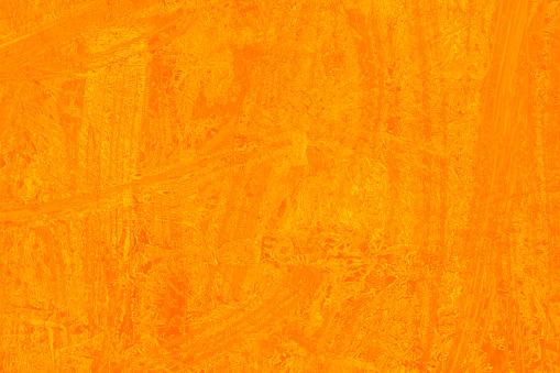 Orange abstract watercolor background texture. High resolution colorful watercolor texture for cards, backgrounds, fabrics, posters. Hand draw backdrop. Abstract orange grunge background texture. Cement orange background stock photo