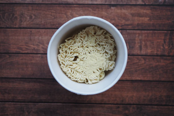 istock cooking noodles instant top view. 1922834208
