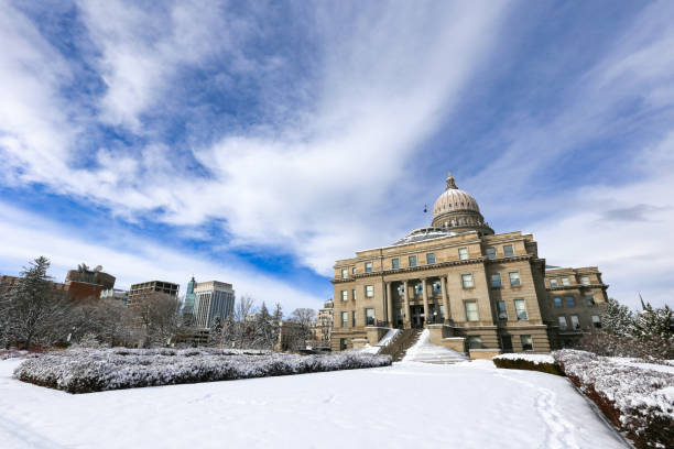 istock Idaho state capitol building in Boise, Idaho 1922862521