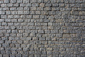 Paving cobblestone road material texture