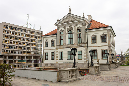 Warsaw, Poland. The Fryderyk Chopin Museum in the former Ostrogski Palace, a baroque castle in the old town