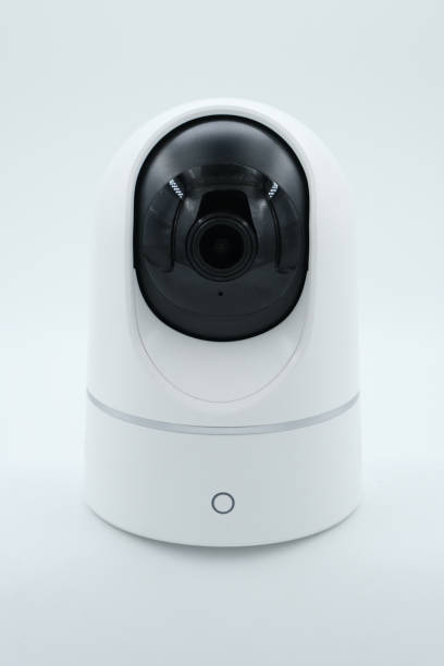 istock Security Camera for Home on White Background. Stock Photo 1923022767