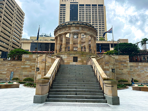 Anzac Square and Memorial Galleries in Brisbane, Queensland, Australia